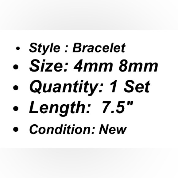 RED JADE 3 STRING BRACELET - Picture 5 of 9